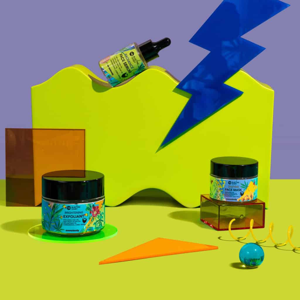 Meet The Plants That are In The Electric Daisy + CBD Facial Care Trio
